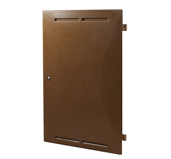 Mitras Brown Gas Meter Box Door