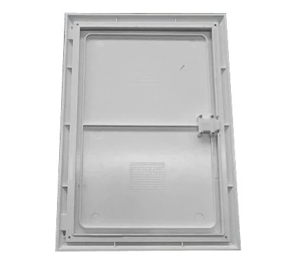 Mitras GRP Recessed Electricity Meter Box Cover – White