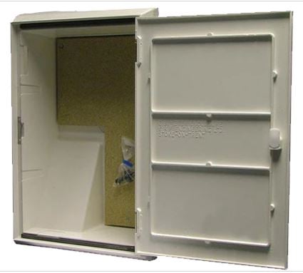 Mitras Shallow Recessed Electricity Meter Box