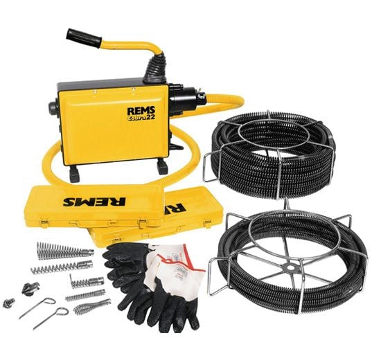 Rems Cobra 22 16 & 22mm Drain Cleaning Machine 172012 - Cobra 22