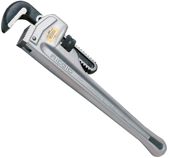Ridgid Aluminium Pipe Wrenches