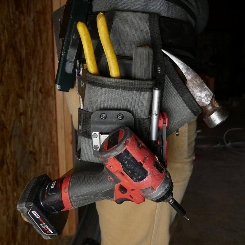 Holstery DriverMaster V2 Clip-On Tool Holder for Drills, Impact Drivers and Nailers