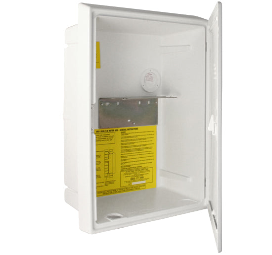 Mitras Gas Meter Box Recessed (595x409x210mm) - Gas Cabinet