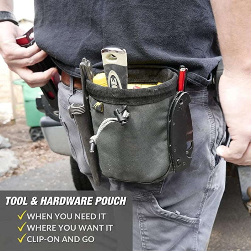 Holstery JoeyPouch Clip-On Tool Pouch for Tools and Hardware