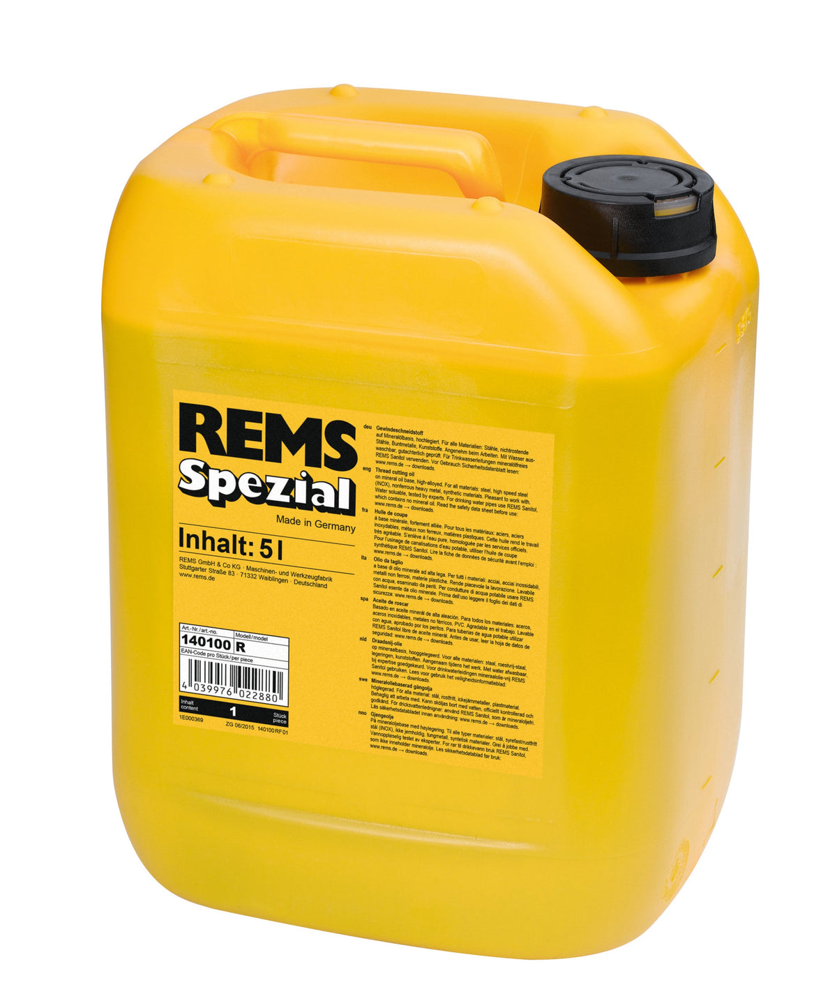 REMS Spezial Canister 5 l – 140100