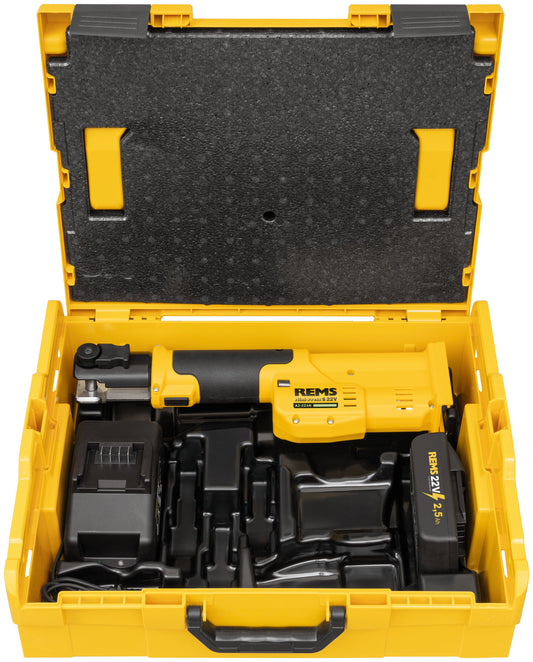 REMS Mini-Press S 22V ACC Li-Ion L-Boxx Package