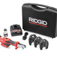 Ridgid RP 115 Micro-Press Tool Kit with M15-18-22 Jaws, 12V Battery & 230V Fast Charger