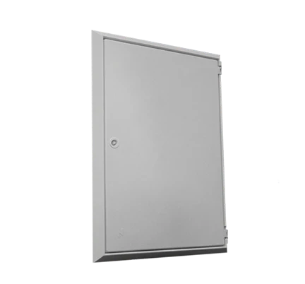 Mitras GRP Recessed Electricity Meter Box Cover – White