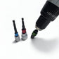 SPI 3-Piece Quick-Release Socket to Hex Adapter Set – 1/4", 3/8" & 1/2" to 1/4" Hex - SEL9258