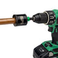 SPI 15mm & 22mm Copper Pipe Cleaning Socket Set with Quick-Release 3/8" Socket to 1/4" Hex Adapter Included - SEL9250