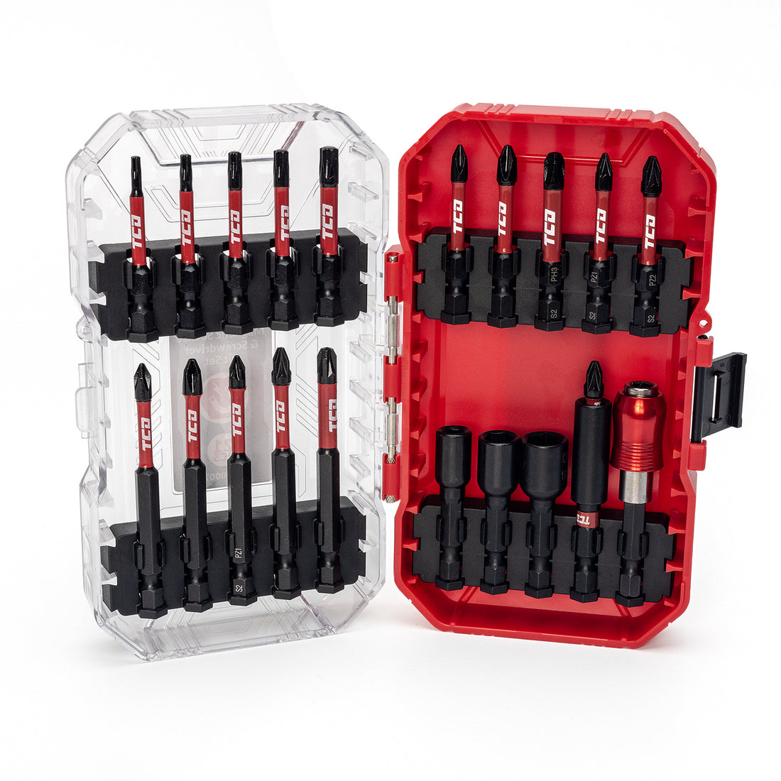 TCD Shock Resistant Socket and Bit Set - 21 Piece - S2 Steel - TCD0007 ...