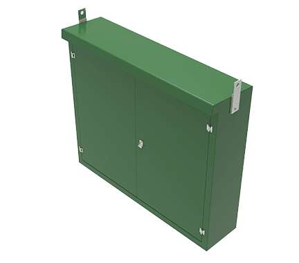 IC18 GRP Kiosk - 2000 X 1750 X 550mm - D17