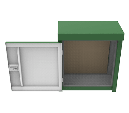 IC3 GRP Kiosk - 850 X 750 X 500mm
