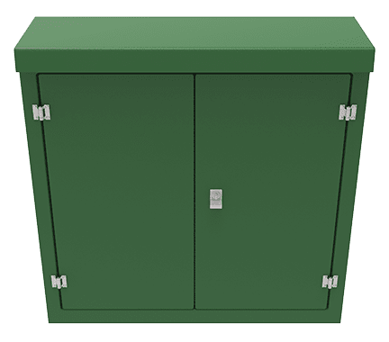 IC8 GRP Kiosk - 1250 X 1250 X 450mm - D12