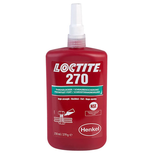 Loctite 270 High Strength Threadlocker - 250ml