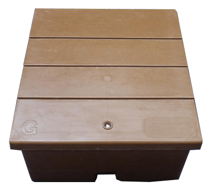 Mitras G60055 Brown Connect Semi-Buried Gas Meter Box