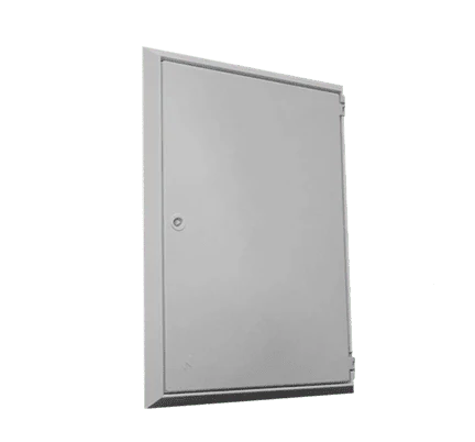 Mitras GRP Recessed Electricity Meter Box Cover – White