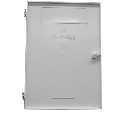 Mitras Hepworth Recessed Electricity Meter Box Door Right-Hand Hinged