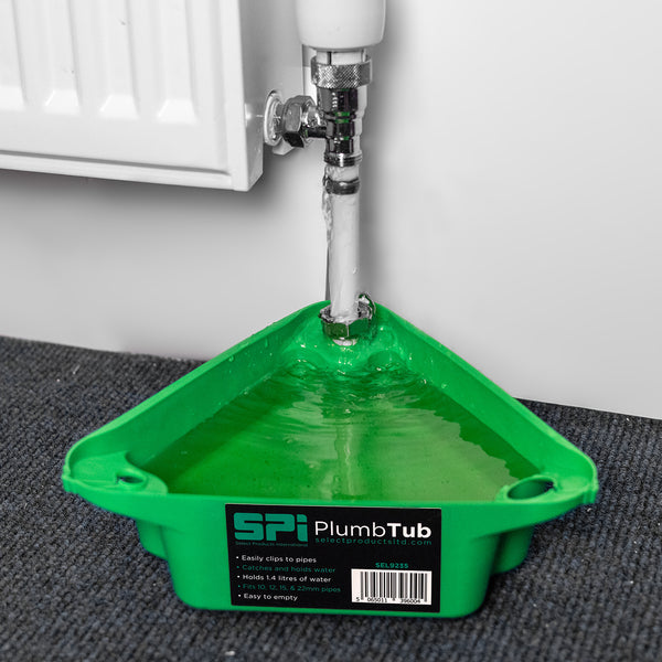 SPI Plumb Tub Twin Pack - Radiator Draining Tub - PlumbTub - SEL9235-2 ...