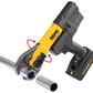 REMS 578X14 Mini-Press 22V Basic Pack with M15, M22, M28, M35 Jaws & 2x 2.5Ah Batteries