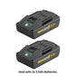 REMS Akku-Press 22V ACC LI BP | 2x Batteries & L-Boxx | 576011
