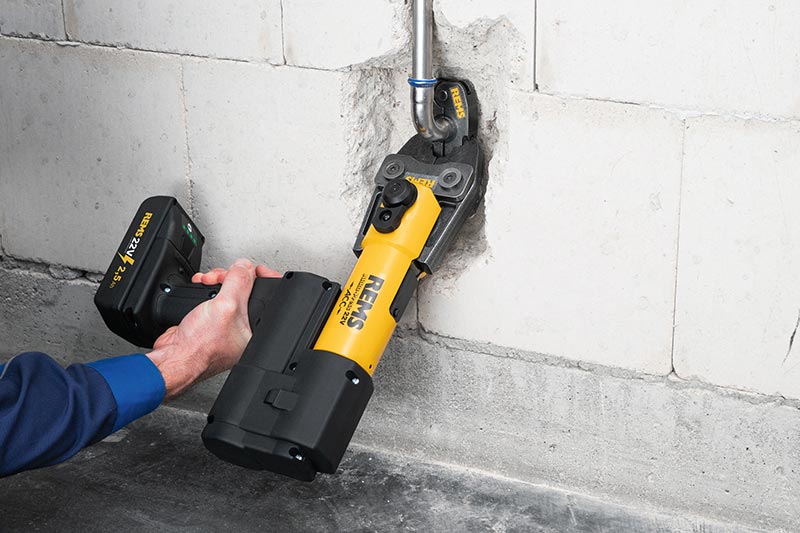 REMS Akku-Press 22V ACC LI BP | 2x Batteries & L-Boxx | 576011