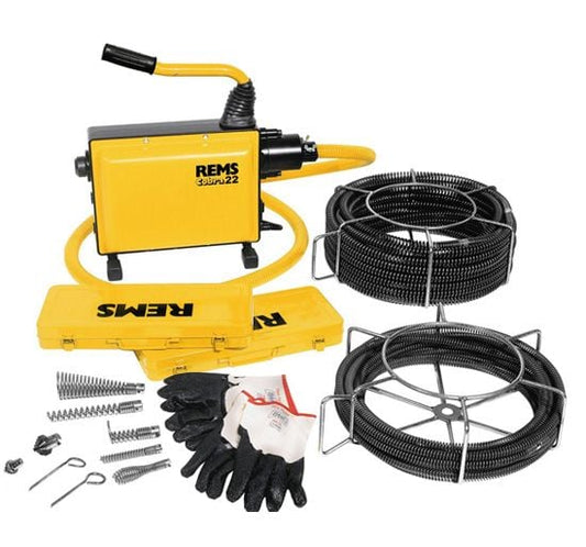 Rems Cobra 22 16 & 22mm Drain Cleaning Machine 172012  - Cobra 22