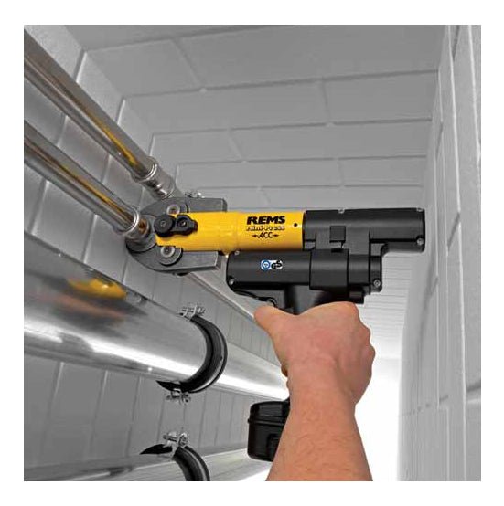 Rems Mini Press ACC Cordless Radial Pressing Machine – Select Products Ltd