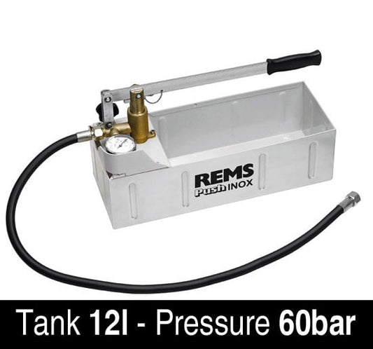 Rems Push INOX 115001 Pressure Testing Pump 60 Bar - Type