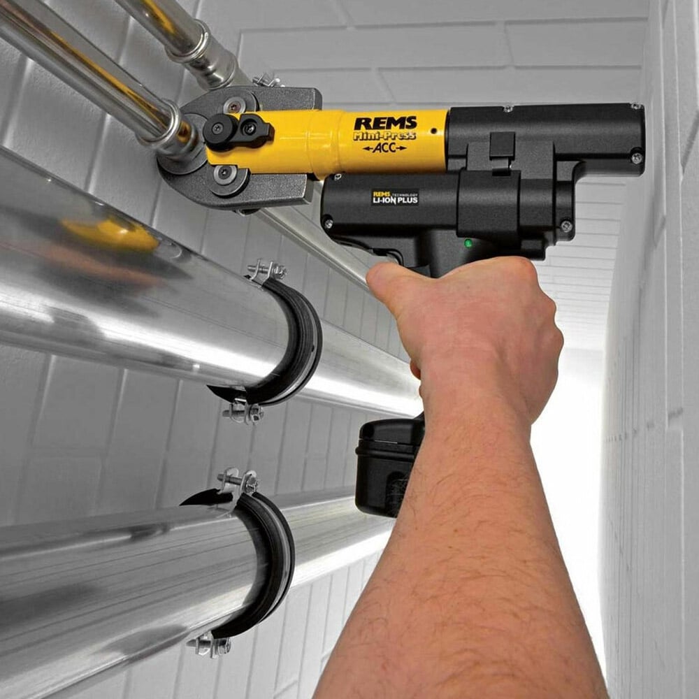 Rems 14.4 Mini Press ACC Cordless Radial Pressing tongs - M15, M22, M28 - FREE Battery