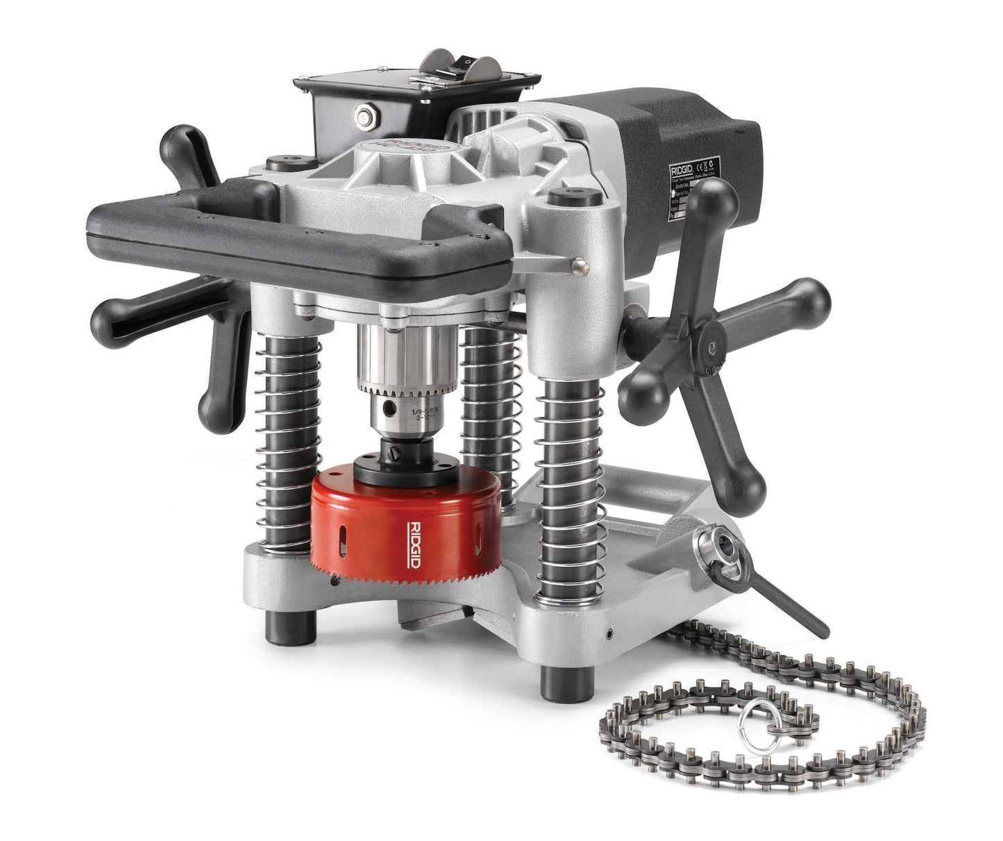 Ridgid 57597 4 3/4" Hole Cutting Tool, 230V, 50/60 Hz - Hole Cutter, Hc450 230V