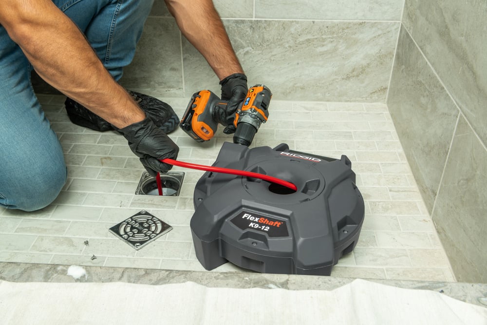 Ridgid FlexShaft K9-12 Drain Cleaning Machine - 76188
