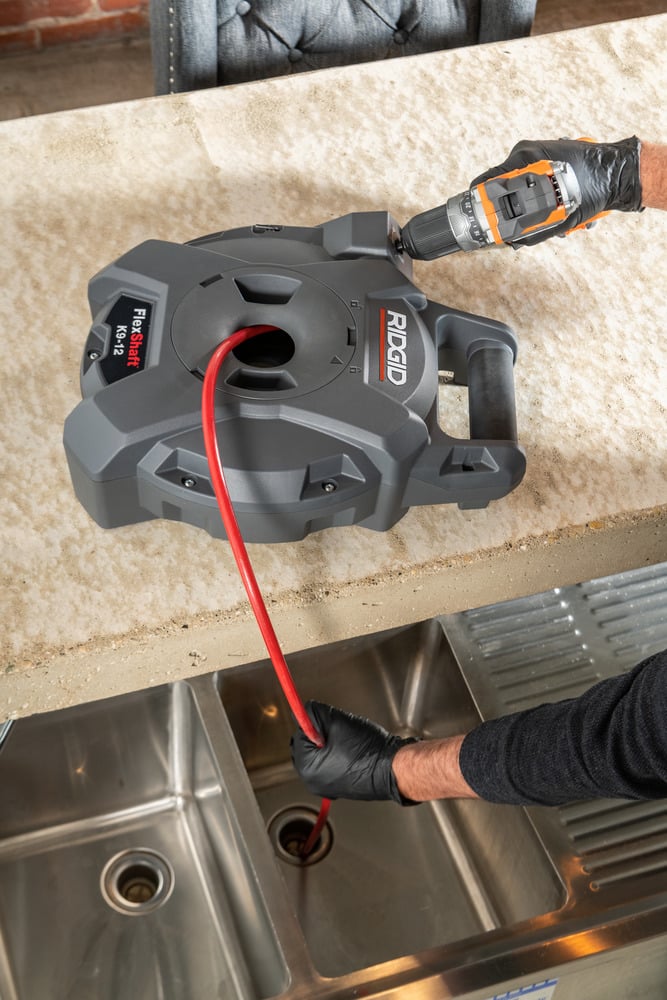Ridgid FlexShaft K9-12 Drain Cleaning Machine - 76188