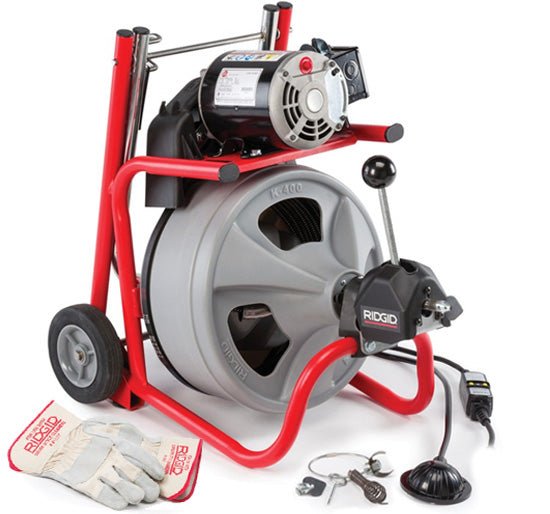 Ridgid K-400 Drain Cleaning Machine upto 75mm - 28098 - K-400