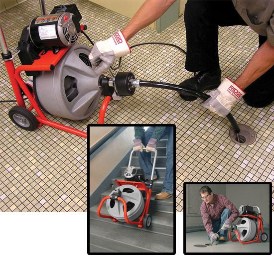 Ridgid K-400 Drain Cleaning Machine upto 75mm - 28098 - K-400