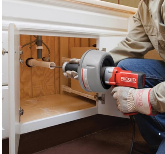 RIDGID K-45AF-5 Drain Cleaning Machine Kit with AUTOFEED