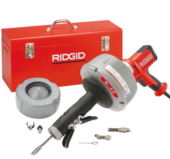Ridgid K-45 AF-5 Drain Cleaning Machine Kit Autofeed