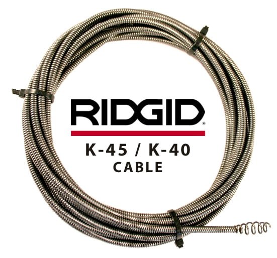 Ridgid K-45 / K-40 (36033) Drain Cleaning Cable