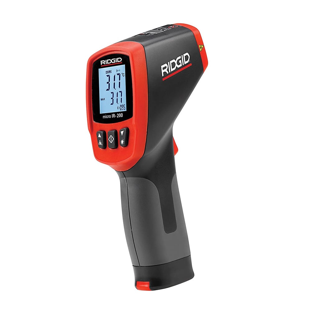 Ridgid Micro IR-200 Non-Contact Infrared Thermometer - 36798