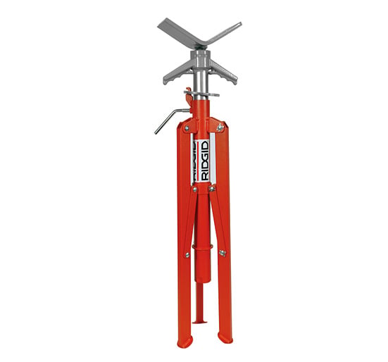 Ridgid VF-99 V Head Folding Pipe Stand 22168 - Pipe Benders – Select ...