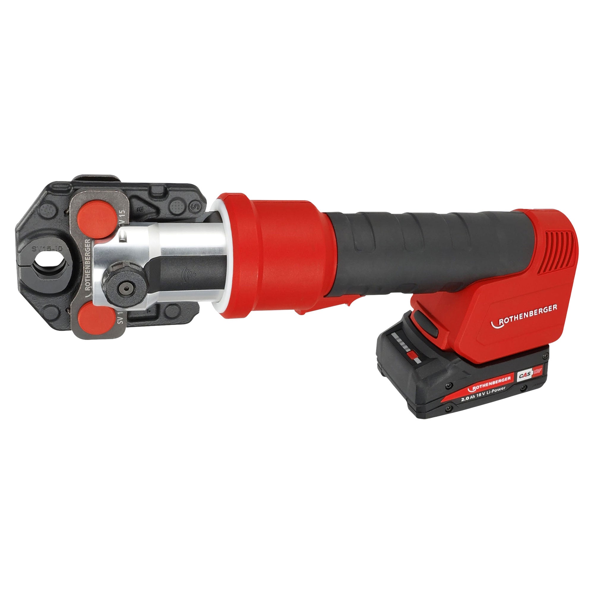 Rothenberger ROMAX NANO Hybrid Press Machine Kit + M15-28mm iJaws