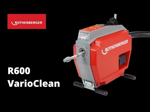 Rothenberger 1000003408 Cordless 18V R600 VarioClean - Kit with Battery and Spiral