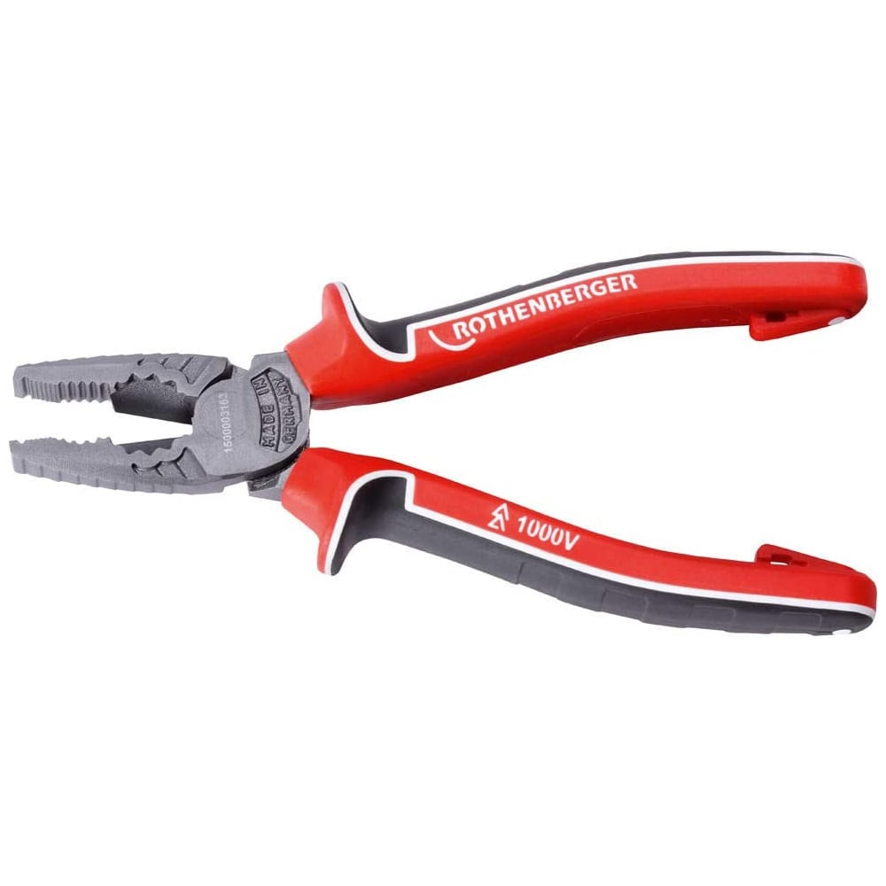 Rothenberger 1500003163 Electricians VDE Combination Plier 180mm