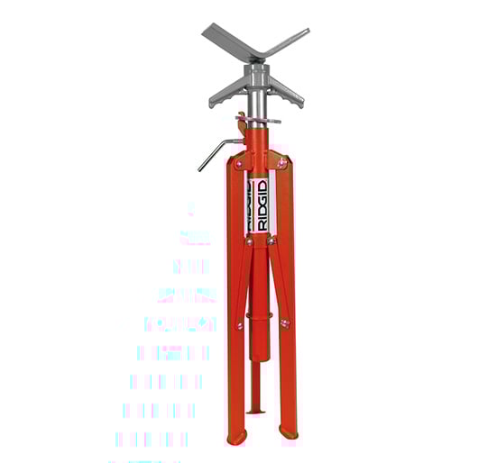 Ridgid VF-99 V Head Folding Pipe Stand 22168 - Pipe Benders