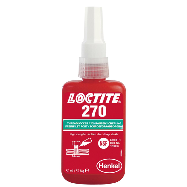 Loctite 270 High Strength Threadlocker - 50ml – Select Products Ltd