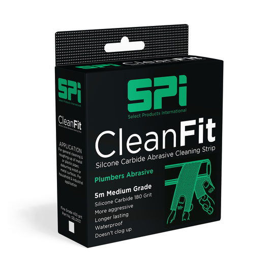 SPI CleanFit Tough Webbed Abrasives 5m Roll - Medium 180 Grit