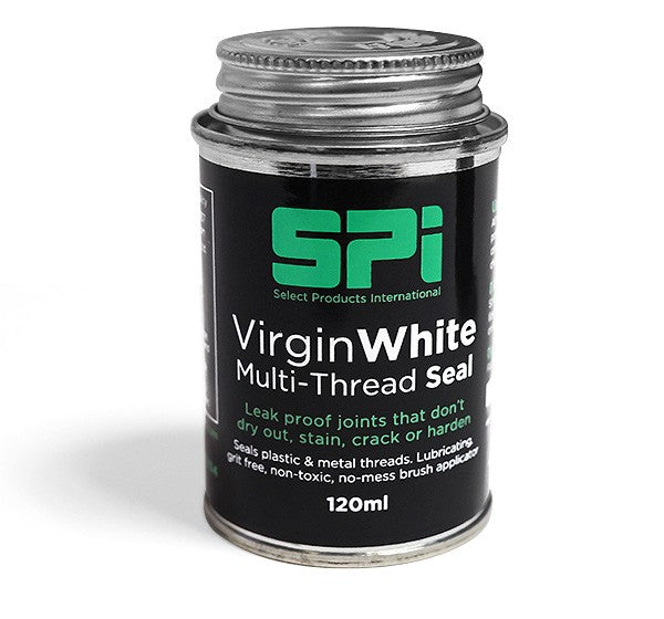 Select Virgin White PTFE Thread Paste - 120ml