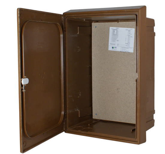 Mitras Brown Electric Meter Box Recessed (595 x 409 x 210mm)